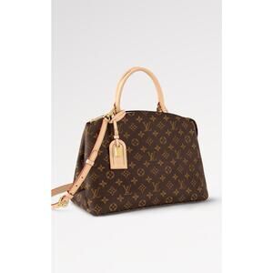 Louis Vuitton Grand Palais Monogram Leather Crossbody Satchel Bag